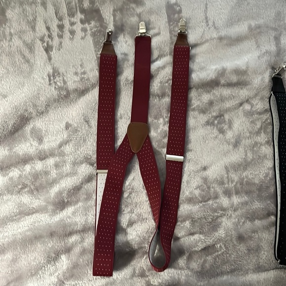 Nordstrom Accessories Mens Burgundy Suspenders Poshmark